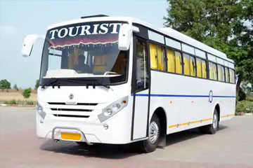 Bus Rentals in Amrisar, Volvo and Deluxe Buses